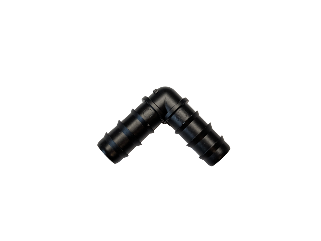 Ein Winkelverbinder für 3/4 Zoll Schläuche